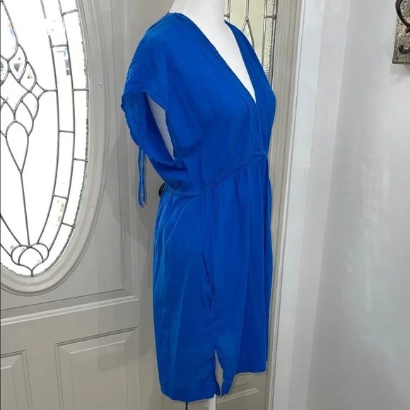 Lauren Ralph Lauren 100% Cotton Tunic Dress – Size M – Cobalt Blue - Picture 3 of 8